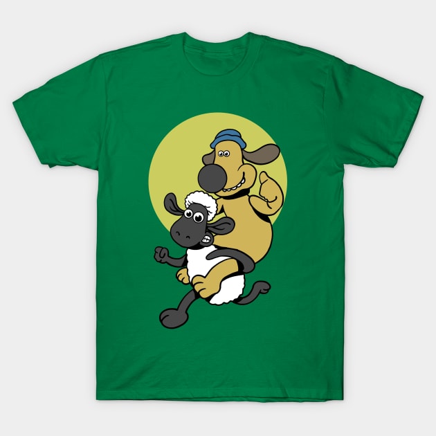 Shaun The Sheep T-Shirt by Malik's